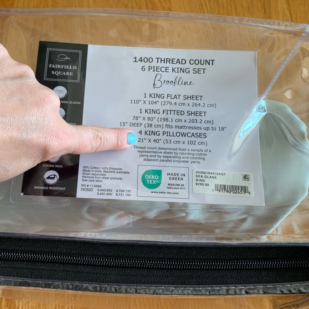 NWT 4 Pillowcases ☁️